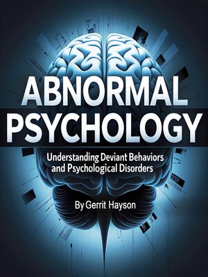 cover image of Abnormal Psychology